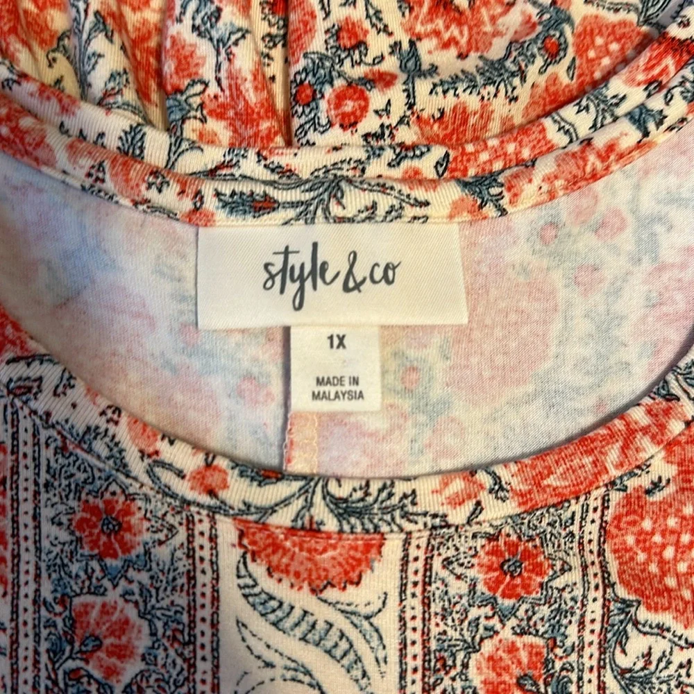Style & Co Summer dress size 1X NWOT